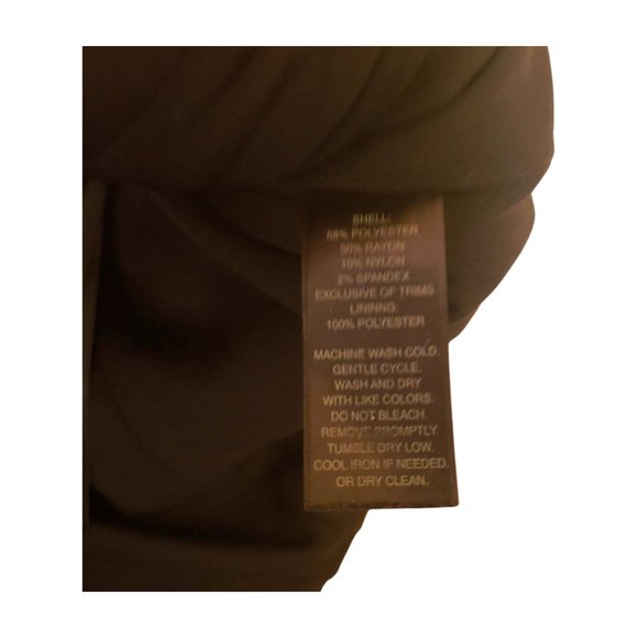 White House Black Market Chevron Sleeveless Fit & Flare Dress – Size 6 - Picture 8 of 10